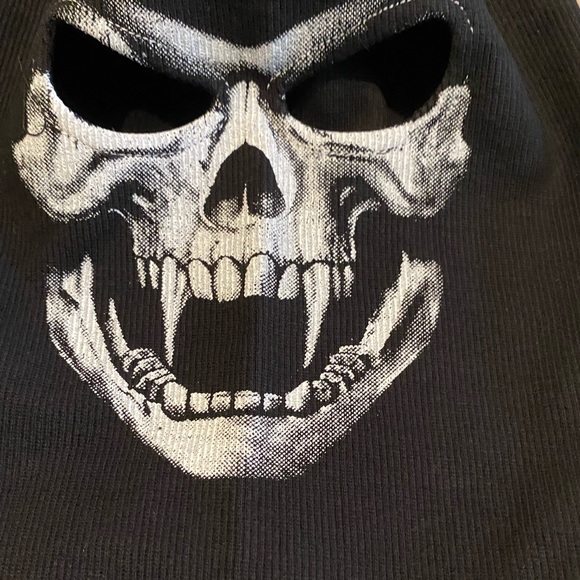 Skeleton Skull Ghost full face mask for Halloween - Picture 4 of 11